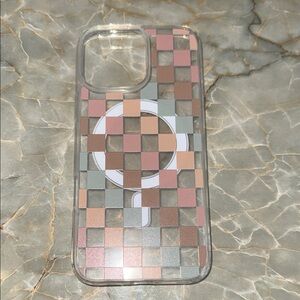 Elegant Checkered Phone Case